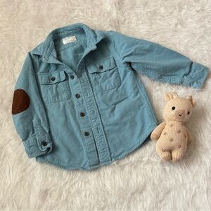 Crewcuts Light Blue Flannel Shirt
